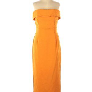 Bardot Georgia Dress Size 8 Strapless Midi